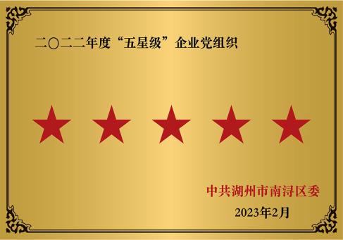 2022年度五星级企业党组织--DKEQ--была-удостоена награды-Пятизвёздочно-Организация-Энтерпрайз-Партии-Организация-2022